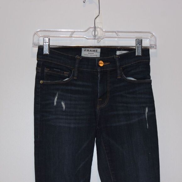 FRAME Le Skinny de Jeanne  pembrige grove Jeans Women's Size 24 - Picture 3 of 12